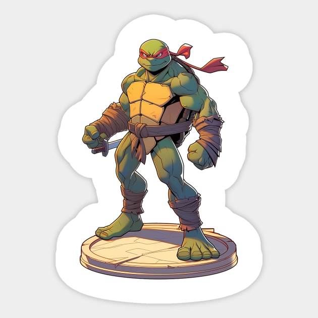 raphael Sticker by piratesnow